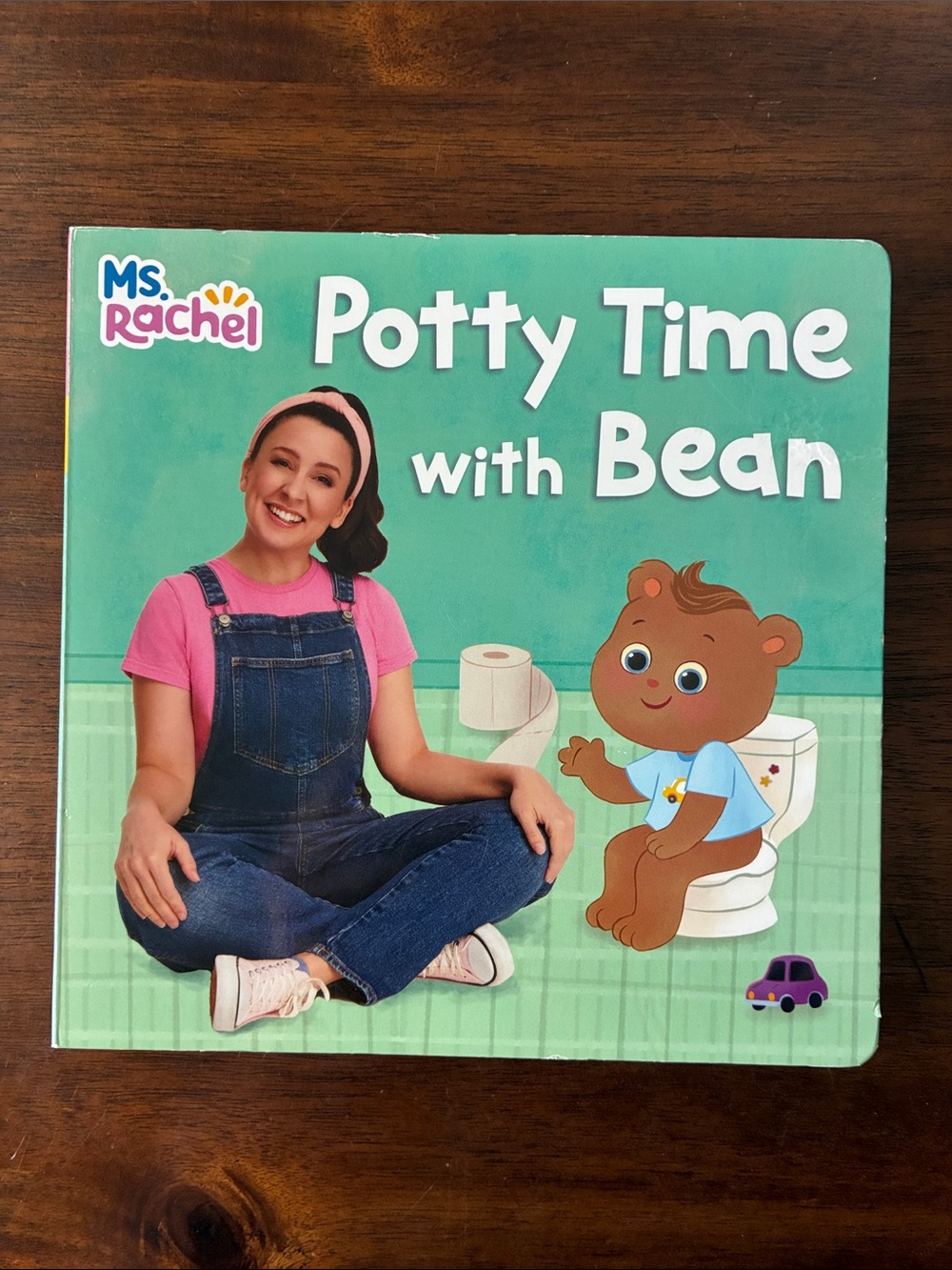 Ms. Rachel “Potty Time with Bean” Children's Board Book